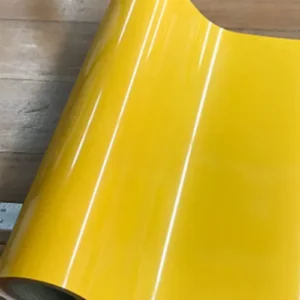 PVC Heat Transfer Vinyl Color In Yellow