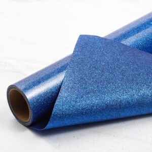 Glitter Heat Transfer Vinyl Color In Blue